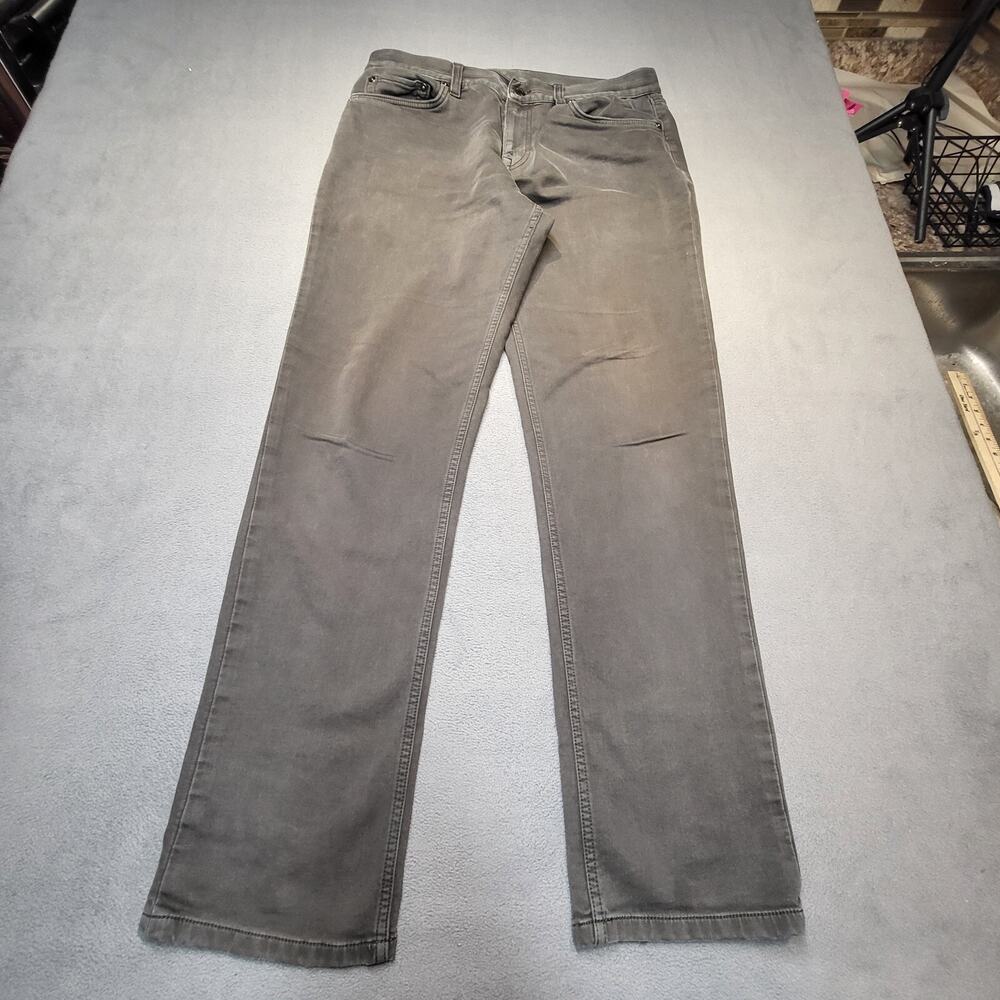 Banana Republic Pants Mens 35x33 Gray The Traveler Slim Straight Leg